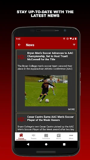 Bryan Athletics Screenshot 3