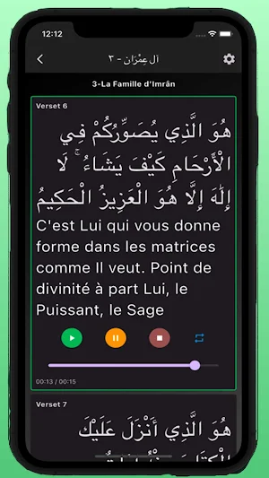 Coran Multilingue & Français Screenshot 3