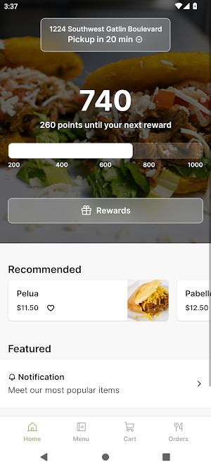 Dale Arepa Bar & Healthy Screenshot 0