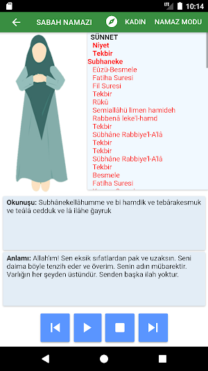 Namaz Öğreniyorum Pro Screenshot 1