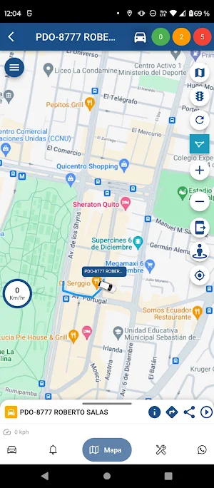 Hi Car GPS Screenshot 2