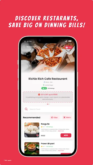 Fynito Restaurant Partner Screenshot 1