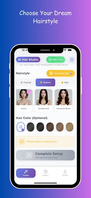 AI Hair Studio Screenshot 1