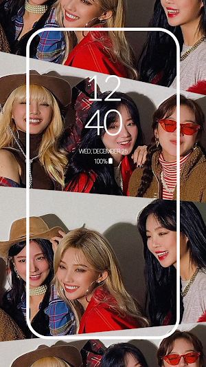 (G)I-DLE Kpop Artist Wallpaper Screenshot 1