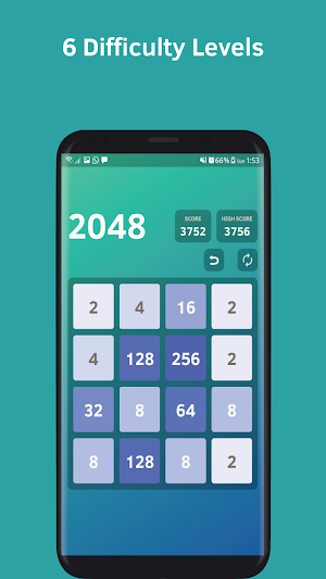 2048 - Extended & Themed Screenshot 2