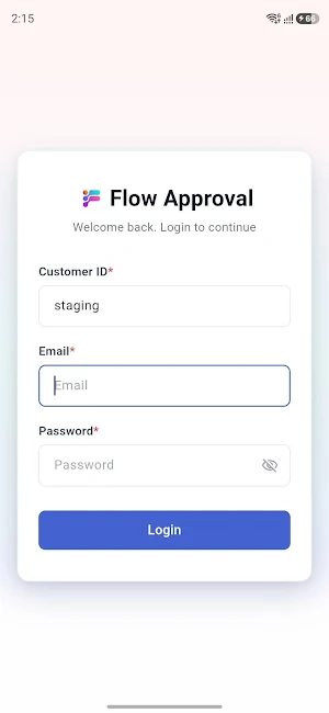 Flow Approval Screenshot 0