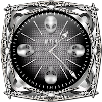 Alien Steel Clock Collection