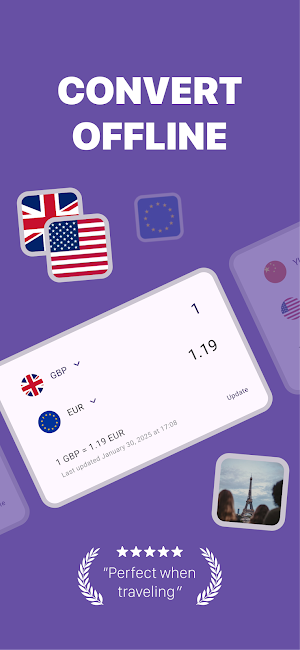 Currency Converter - Offline + Screenshot 0