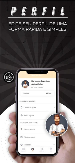 Barbearia Premium Alpha Clube Screenshot 2