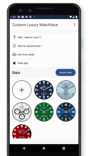 Custom Luxury Watchface Screenshot 3
