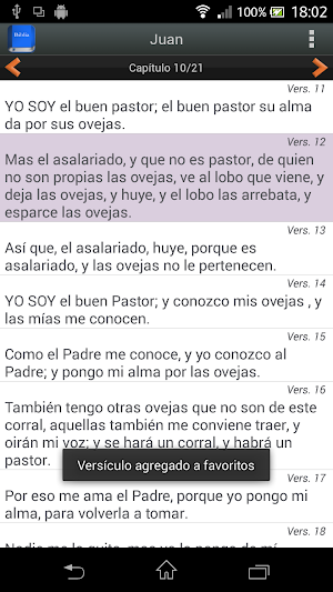 Biblia en Español Reina Valera Screenshot 1