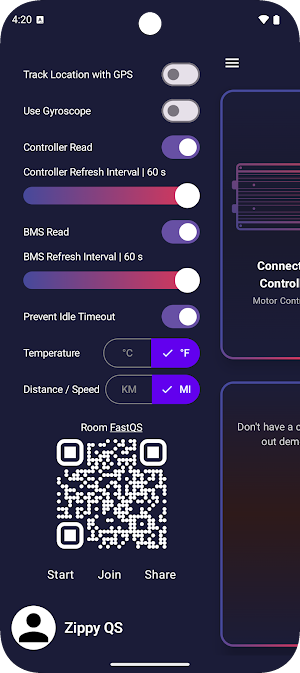 Motormed: E-bike Controller Screenshot 3