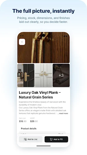 Ondustry B2B Flooring Platform Screenshot 0