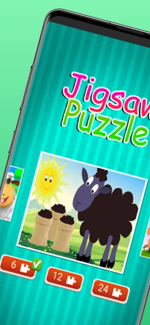 Baa Baa Black Sheep Puzzle Screenshot 0