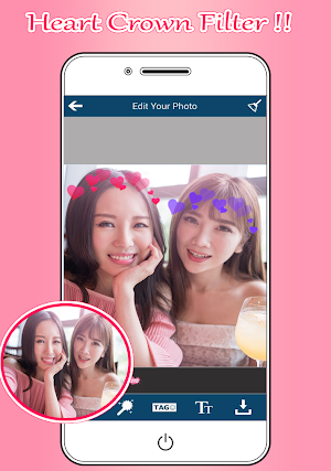 Butterfly Crown Heart Crown Fi Screenshot 2