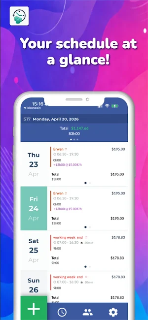 My Working Time Screenshot 0