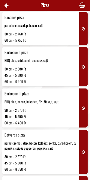 Kocka Pizzéria Screenshot 1