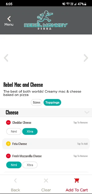 Rebel Monkey Pizza Screenshot 3