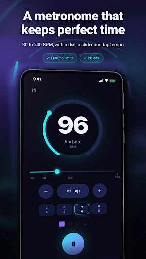 Metronome, Guitar & Wind Tuner Screenshot 0