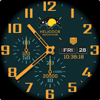 IWF Heliodor watch face