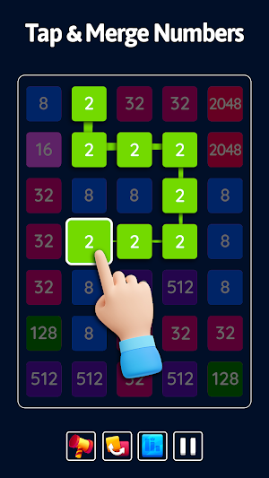 2048 Blast: Merge Numbers Screenshot 0