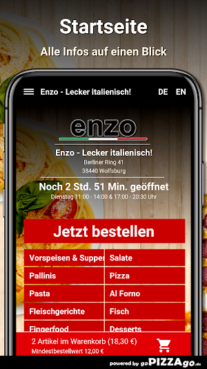 Enzo - Lecker italienisch Screenshot 1