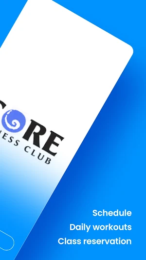 Core Fitness Club Screenshot 1