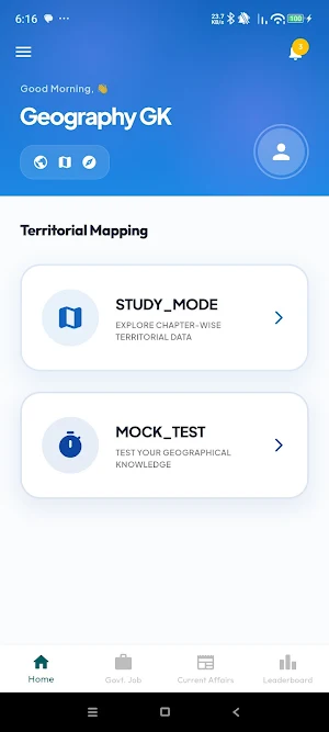 Geography GK & Quiz Screenshot 0