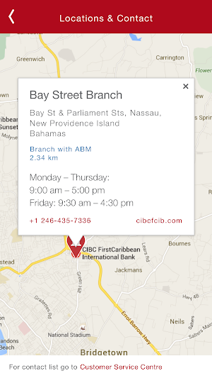 CIBC FirstCaribbean Mobile Screenshot 2