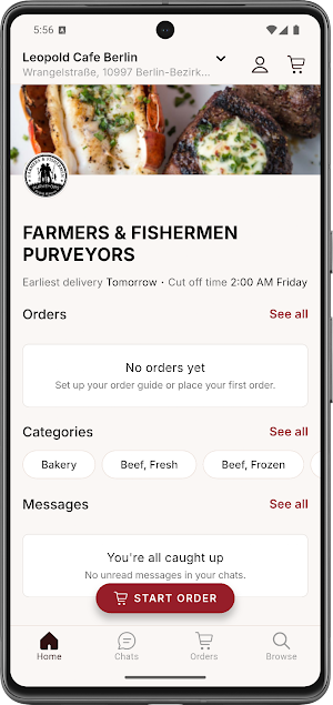 F&F Ecommerce Screenshot 1