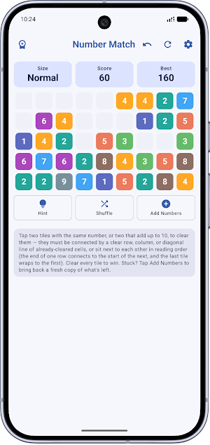 Number Match Screenshot 1