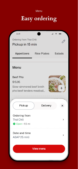 Thai Chili To Go Screenshot 2