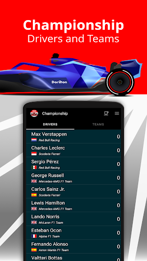 Racing Calendar 2023 - Donate Screenshot 1