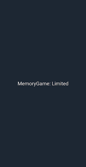 Memory Game: Limited Screenshot 0