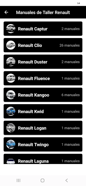 Manuales de taller 6 Renault Screenshot 3