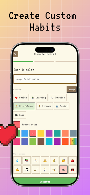 Habixel - Build Habit Tracker Screenshot 2