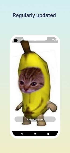 Banana Cat Wallpaper Screenshot 2
