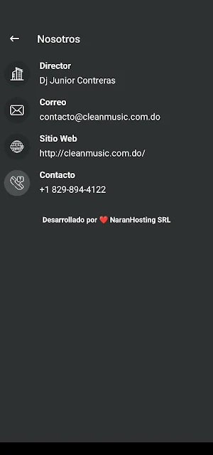 CLEAN MUSIC Screenshot 2