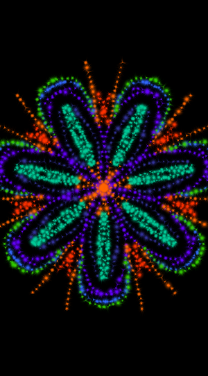 Glow Magic - Doodle kaleidoscope Screenshot 3