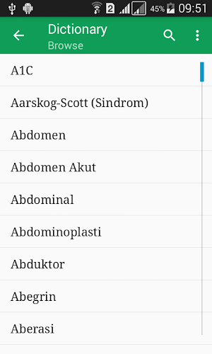 Kamus Kesehatan Indonesia Screenshot 0