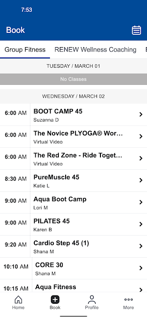 Fort Sanders Health & Fitness Screenshot 1