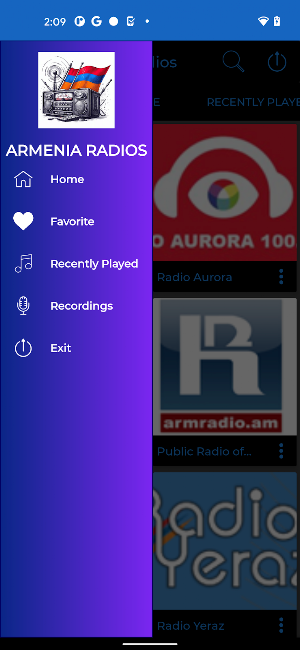Armenia Radio + Recorder Screenshot 2
