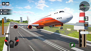 Airplane Simulator 3d Games Screenshot 0
