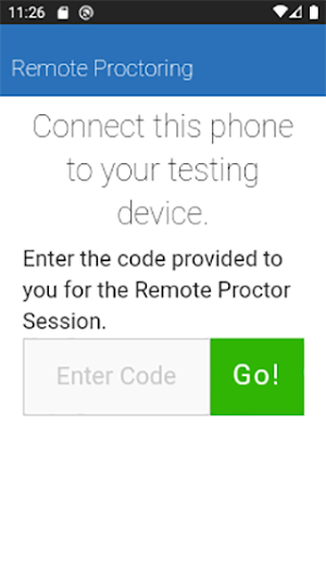 Remote Proctor Connect Screenshot 0