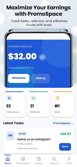 Promo Earn Screenshot 3