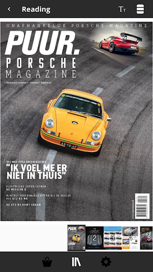 PUUR Porsche Magazine Screenshot 0