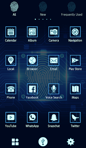 Cool Wallpaper Fingerprint Confirmation Theme Screenshot 2
