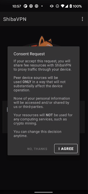 Shiba VPN Screenshot 2