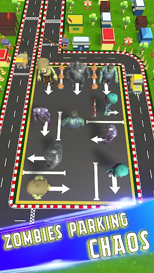 Car Parking:Zombie Traffic Jam Screenshot 2