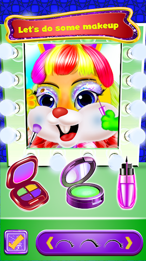 Twins Baby Bunny Hairs & Babysitter Nursery Care Screenshot 2